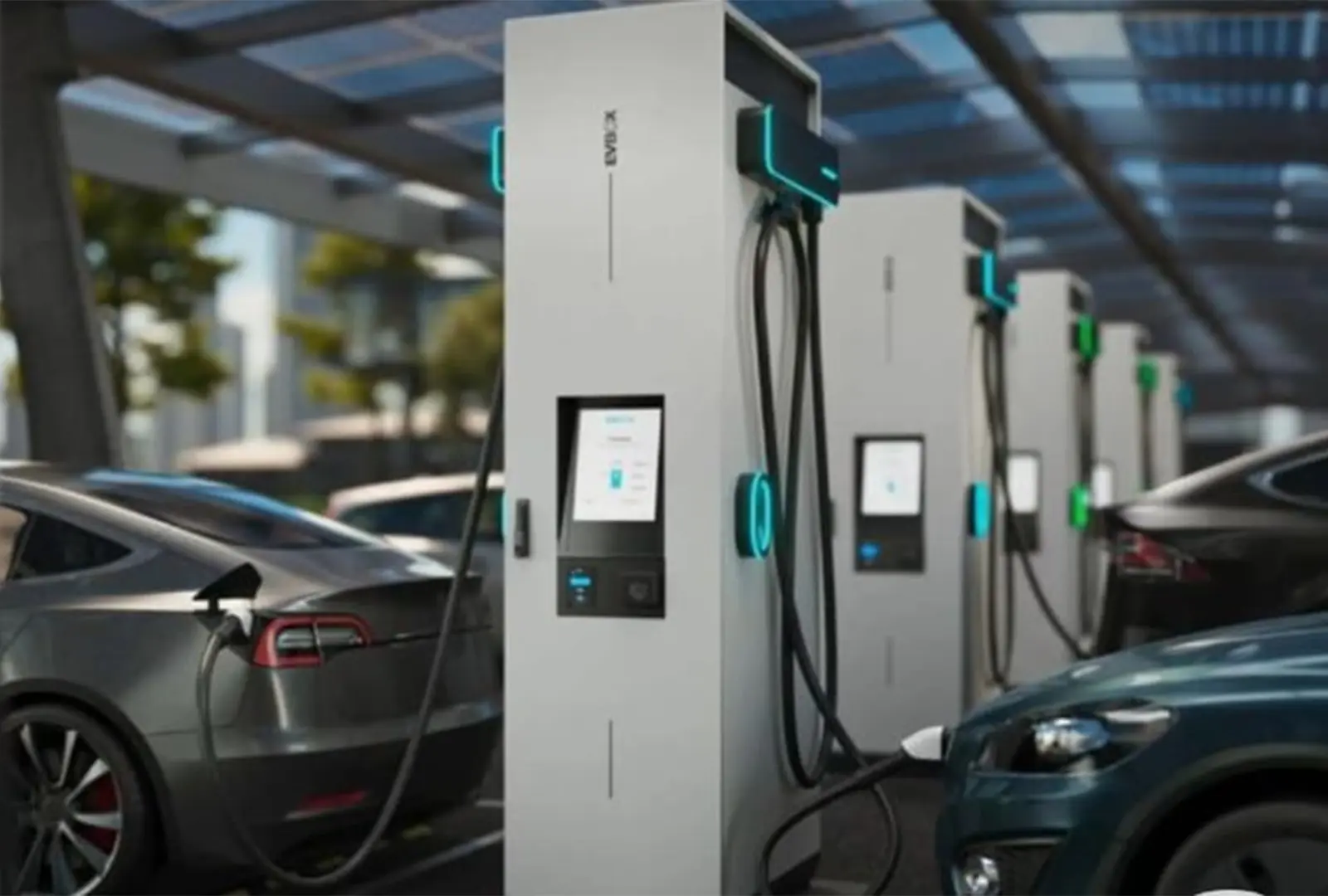 E-V Charging Station